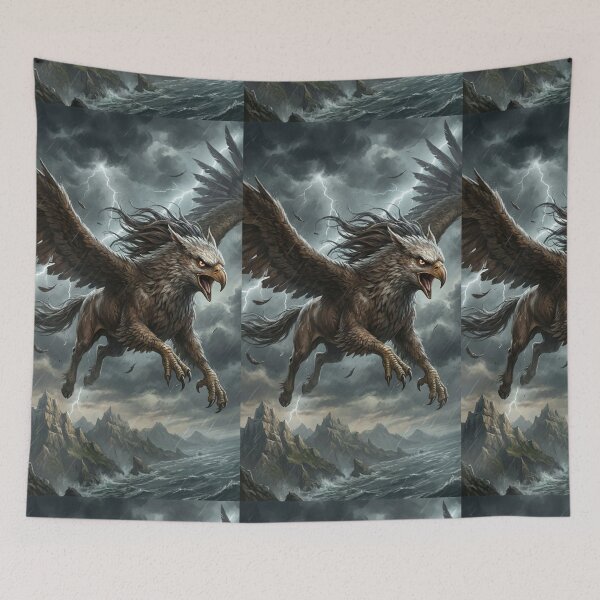 Item preview, Stormborne Griffin – Guardian of the Thunder Peaks designed and sold by TreatLLC.