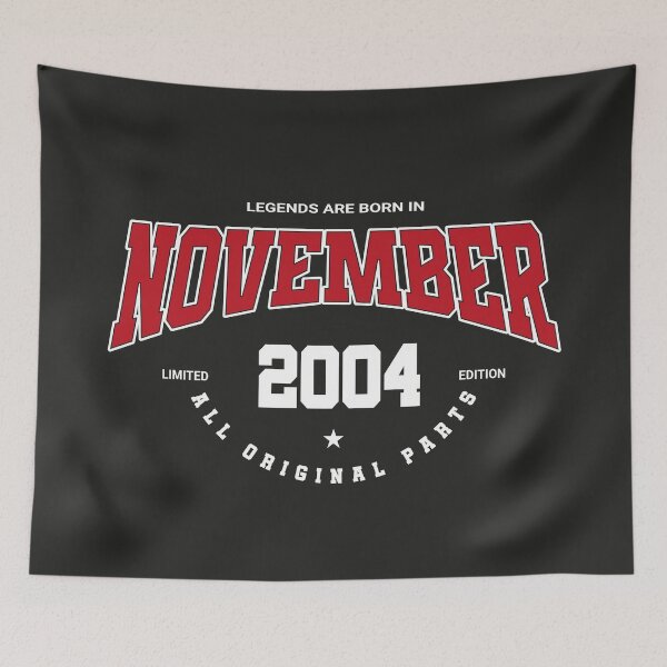 Item preview, November legends 2004 designed and sold by HB Shirts.