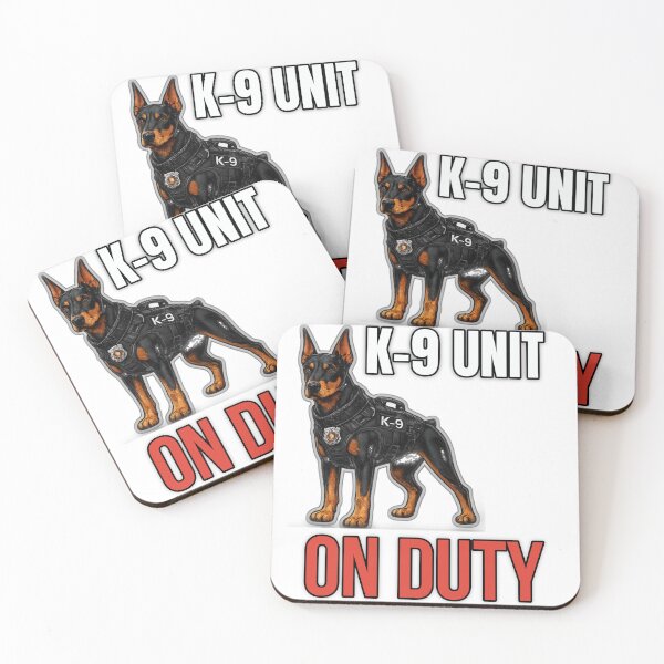 Item preview, Doberman K9 Unit On Duty Police Dog Shirt K9 Dog Lover Gift designed and sold by ahfas86.