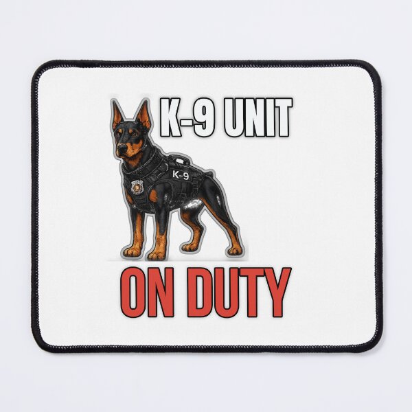 Item preview, Doberman K9 Unit On Duty Police Dog Shirt K9 Dog Lover Gift designed and sold by ahfas86.