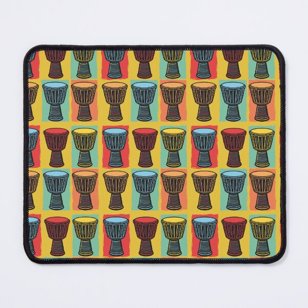 Item preview, African Djembe Drums Pop Art designed and sold by MammothArt.