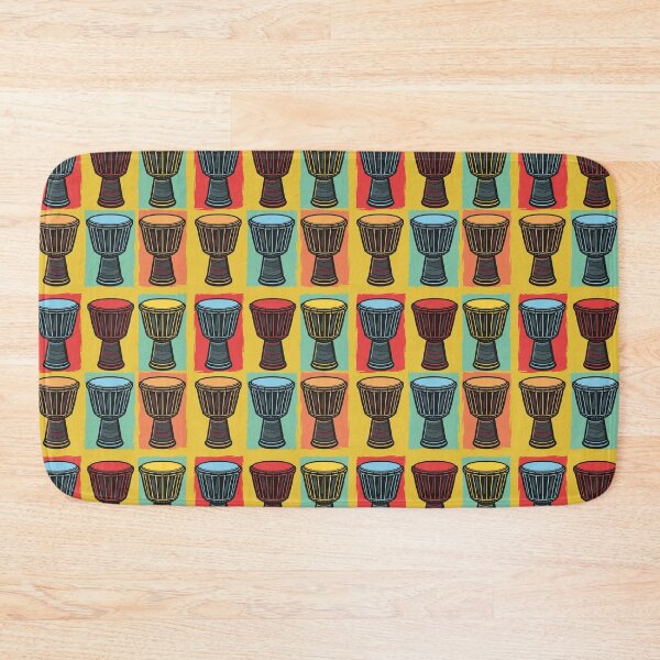 Item preview, African Djembe Drums Pop Art designed and sold by MammothArt.