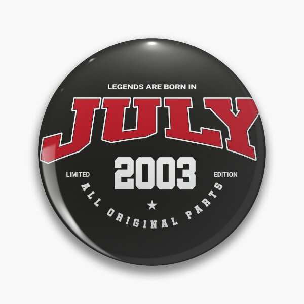 Item preview, July legends 2003 designed and sold by HB Shirts.