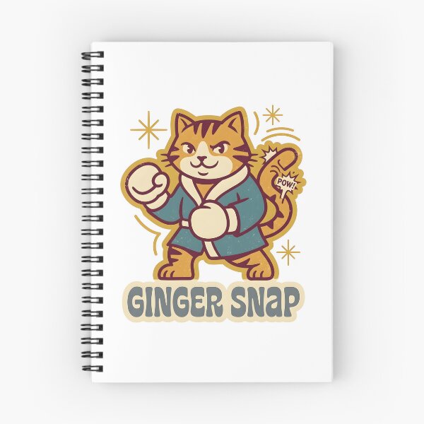 Item preview, Retro Ginger Snap Boxing Cat Vintage 70s designed and sold by dreephic22.