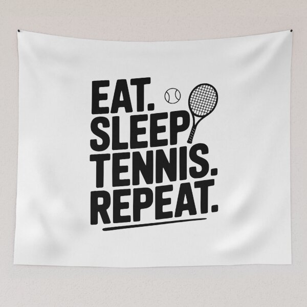 Item preview, Eat. Sleep. Tennis. Repeat. designed and sold by Frank Ring.