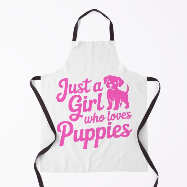 Item preview, Just A Girl Who Loves Puppies! Cute Dog Lover Gift designed and sold by PMCreative.