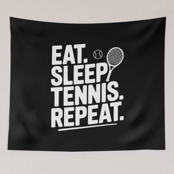 Item preview, Eat. Sleep. Tennis. Repeat. designed and sold by Frank Ring.
