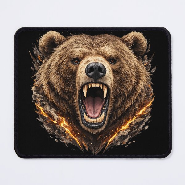 Item preview, Savage Grizzly Roar designed and sold by GIFT4S.