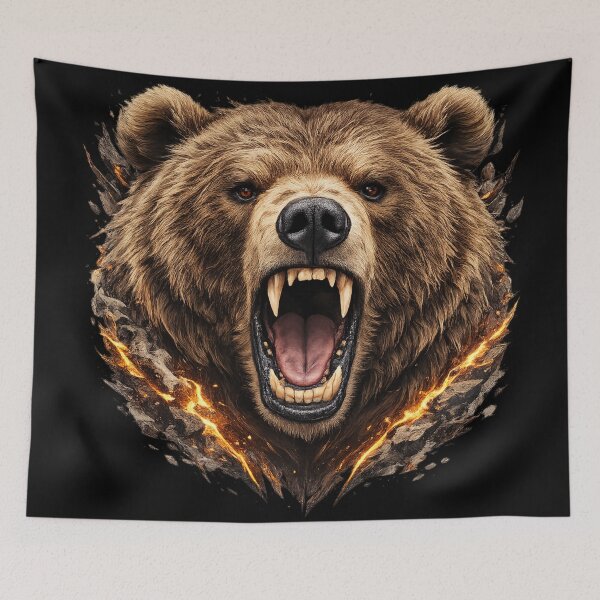 Item preview, Savage Grizzly Roar designed and sold by GIFT4S.
