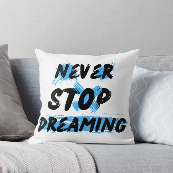 Item preview, Never Stop Dreaming Inspirational Quote designed and sold by MarselArt.