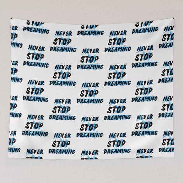 Item preview, Never Stop Dreaming Inspirational Quote designed and sold by MarselArt.