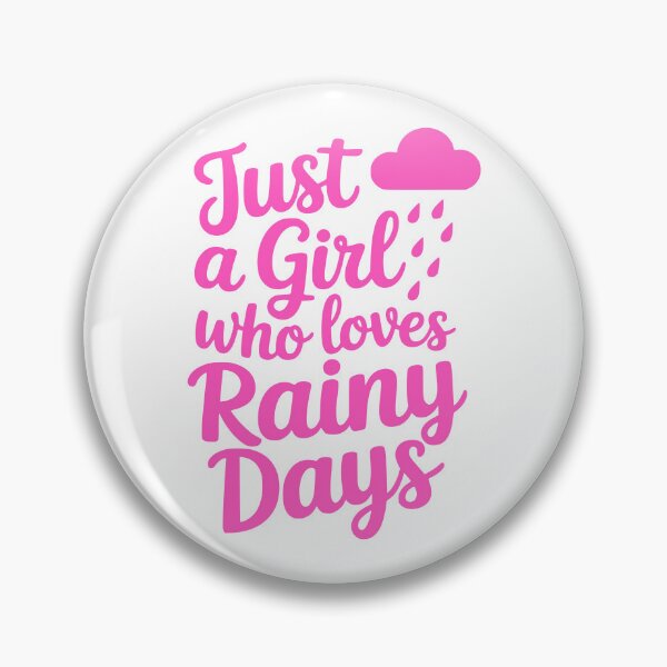 Item preview, Just A Girl Who Loves Rainy Days! Cute Rain Lover Gift designed and sold by PMCreative.