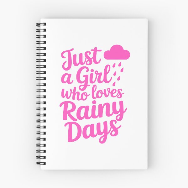 Item preview, Just A Girl Who Loves Rainy Days! Cute Rain Lover Gift designed and sold by PMCreative.