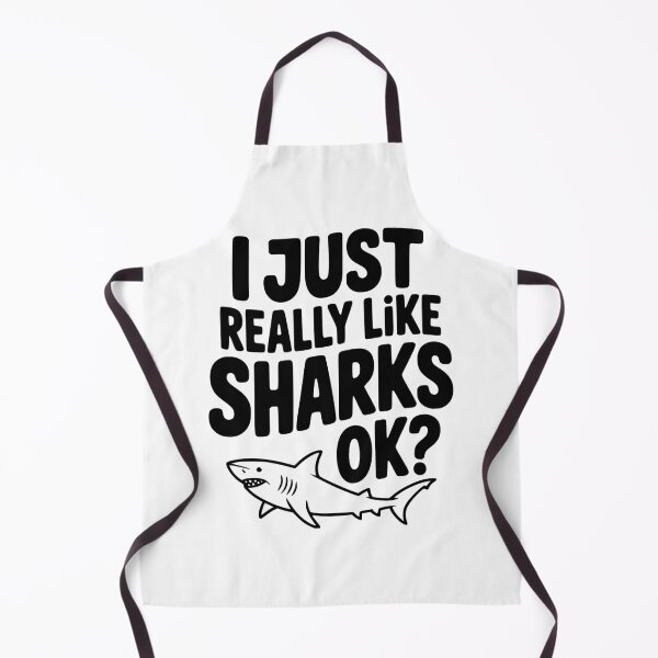 Item preview, I Just Really Like Sharks Ok? designed and sold by Frank Ring.
