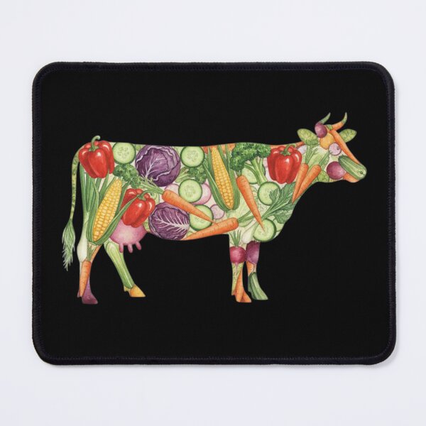 Item preview, Vegetable Cow Farm Animal Illustration designed and sold by Teenidesign .