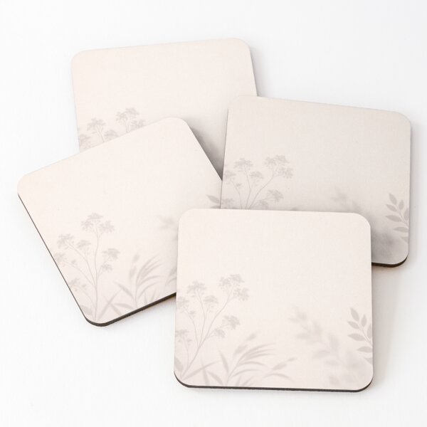 Item preview, Minimalist Botanical Shadows on Soft Beige Background designed and sold by DrizzyV.