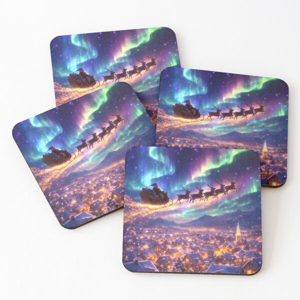 Item preview, Santa’s Aurora Flight designed and sold by ApGraphicDesigns.