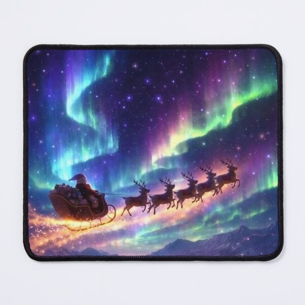 Item preview, Santa’s Aurora Flight designed and sold by ApGraphicDesigns.