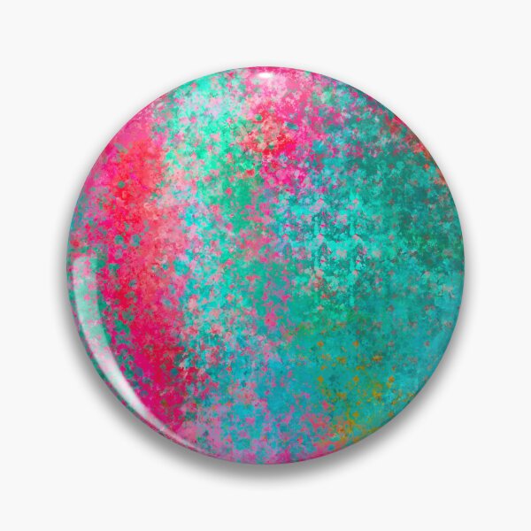 Item preview, Vibrant Pink and Teal Abstract Splash | Colourful Modern Digital Painting designed and sold by Brightful Creations .