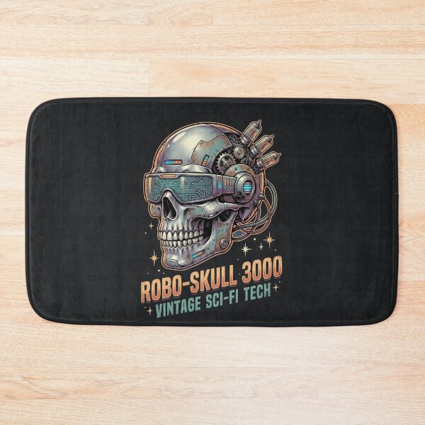 Item preview, Cyberpunk Robo Skull – Futuristic Sci-Fi Tech Aesthetic designed and sold by Taans-Creation.