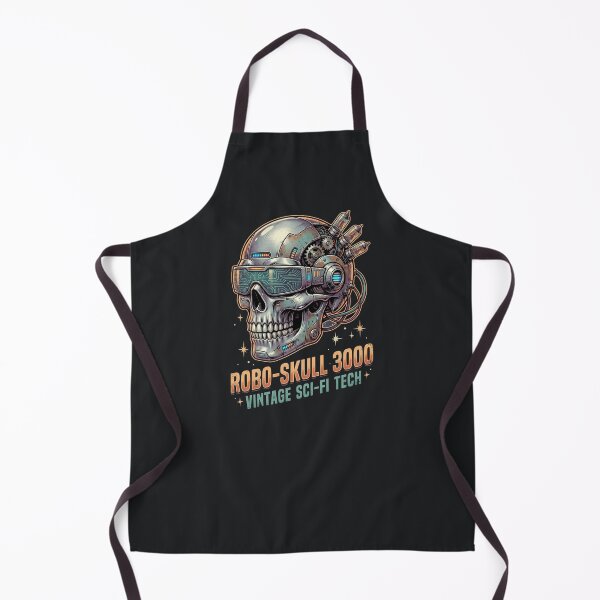 Item preview, Cyberpunk Robo Skull – Futuristic Sci-Fi Tech Aesthetic designed and sold by Taans-Creation.