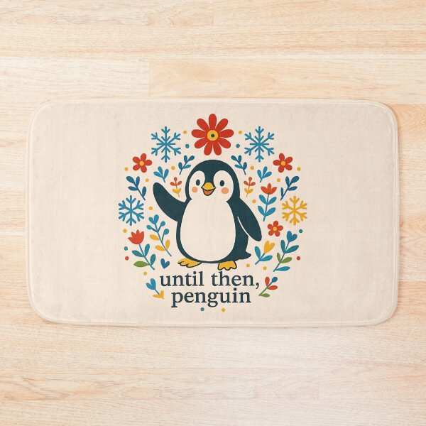 Item preview, Until Then Penguin – Scandinavian Folk Art Nursery Rhyme by heidiannemorris © designed and sold by FOLK ART FUSION by heidiannemorris.