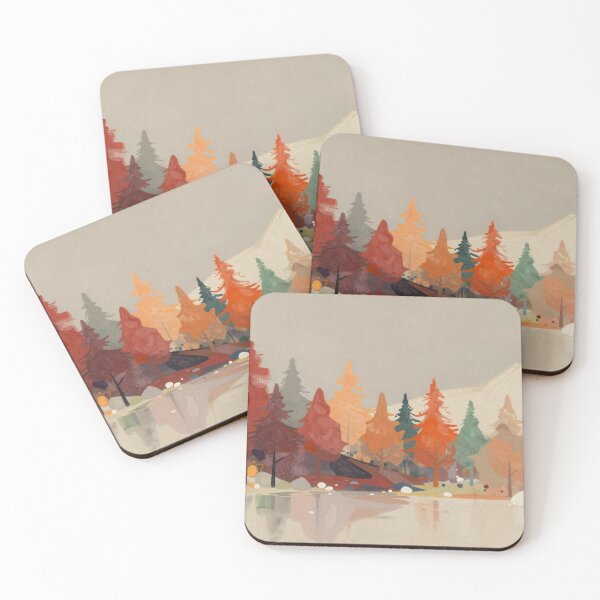 Item preview, Autumn Forest Landscape designed and sold by SparroCreative.