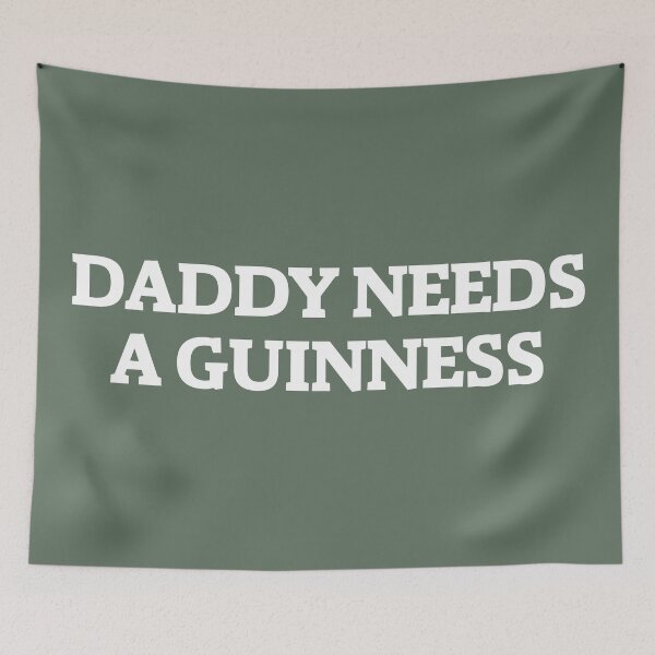 Item preview, Daddy Needs a Guinness – Funny Dad Beer Gift, St. Patrick’s Day designed and sold by AllanKexiono.