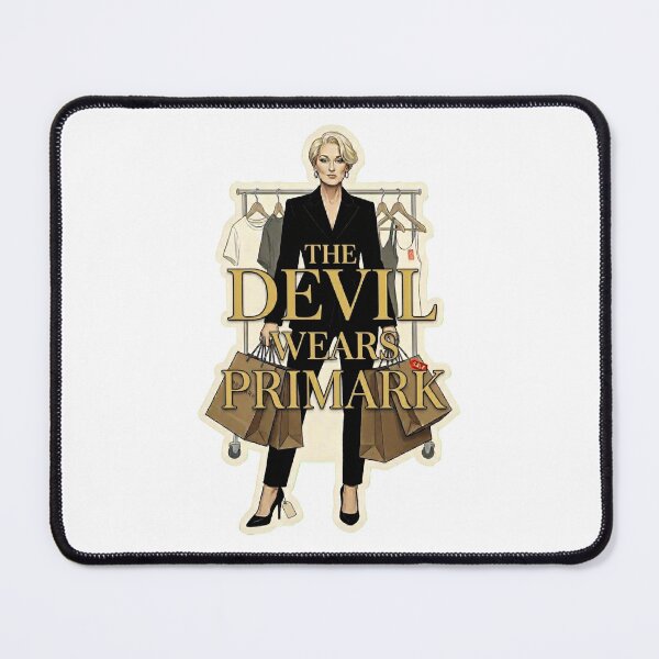 Item preview, The Devil Wears Prada, Funny Film Parody Poster designed and sold by Shoot-The-Moon.