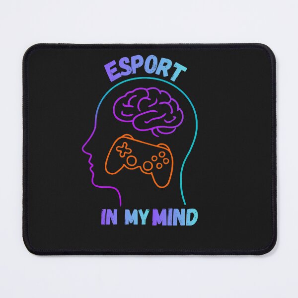 Item preview, ESPORT in My Mind – Gamer Shirt for Video Game Lovers designed and sold by GigaFactory.