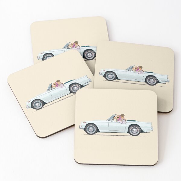 Item preview, White TR4a – with white wall tires designed and sold by Bigs66.