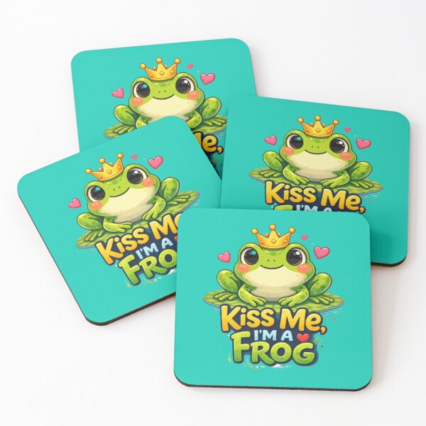 Artikelvorschau, Küss mich, ich bin ein Frosch entworfen und verkauft von FroggyOnly.