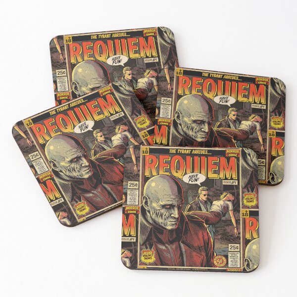 Item preview, Resident Evil 9 Requiem Retro Vintage Comic Cover Art designed and sold by Back2Collage.