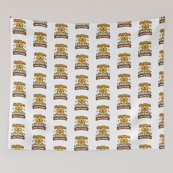 Item preview, Golden Energy Only Please Golden Retriever Gift designed and sold by WildVista.