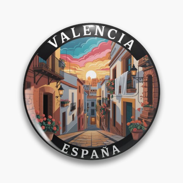 Item preview, Valencia Spain: El Carmen Old Town Street designed and sold by CircinusStore.