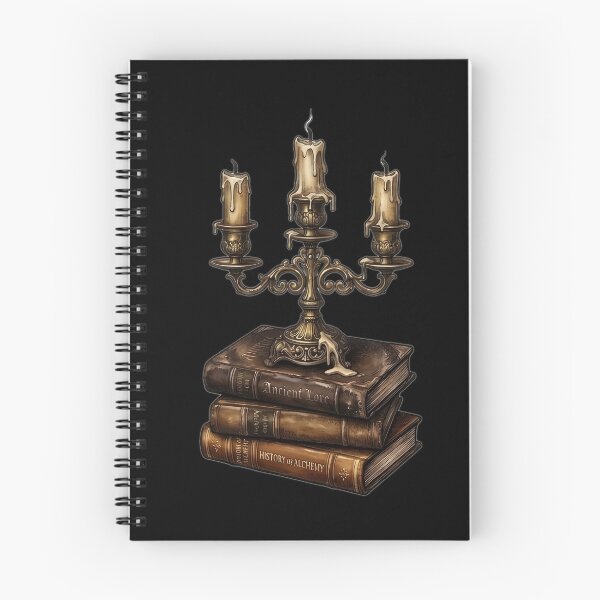 Item preview, History of Alchemy Ancient Love Books and Candelabra designed and sold by Hepic.