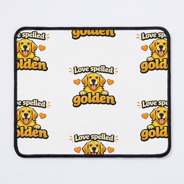 Item preview, Love Spelled Golden Golden Retriever Gift designed and sold by WildVista.