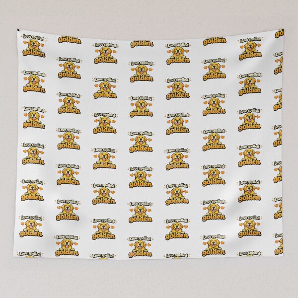 Item preview, Love Spelled Golden Golden Retriever Gift designed and sold by WildVista.