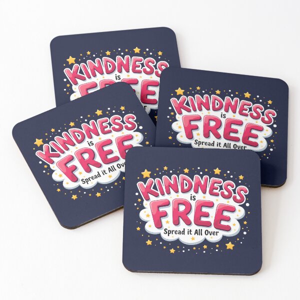 Artikelvorschau, Ein Exemplar von „Kindness is Free“ ist kostenlos. entworfen und verkauft von Creative Line Prints.