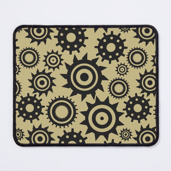 Item preview, Steampunk Gear Pattern – Industrial Mechanical Cog Wheels Design designed and sold by alijun.