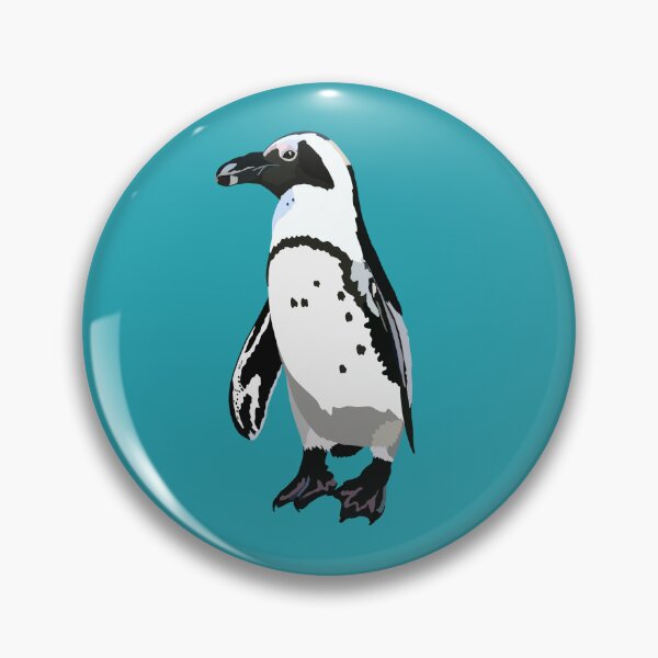 Item preview,  A is for African Penguin,African Penguin Illustration – Charming Coastal Bird Artwork designed and sold by PrettylittlepastelUk.