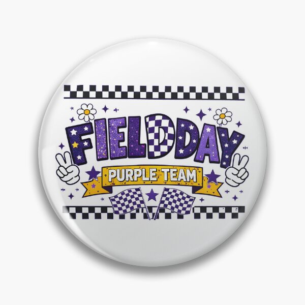 Item preview, Field Day PURPLE Team Let The Games Begin Fun Day Field Trip designed and sold by gear-posters.