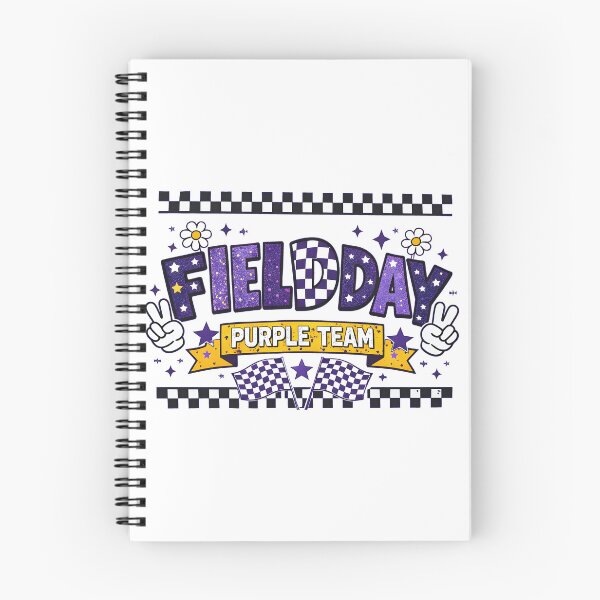 Item preview, Field Day PURPLE Team Let The Games Begin Fun Day Field Trip designed and sold by gear-posters.
