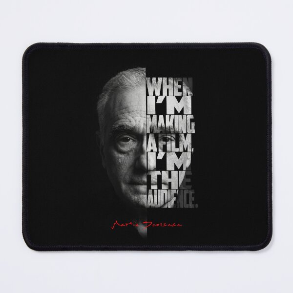 Item preview, Black and white Martin Scorsese Legendary Director quote. designed and sold by Enea Kelo.