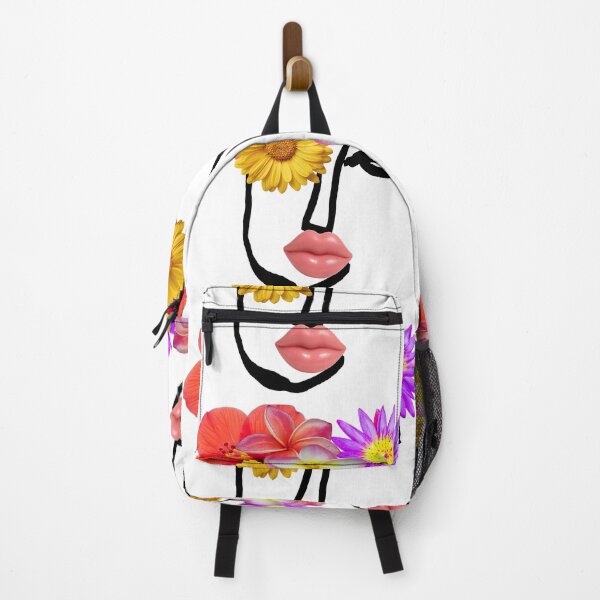 Item preview, Flowers Collage, Abstract Face designed and sold by Colorfuly.