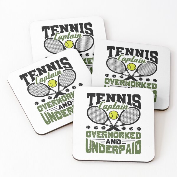 Item preview, Tennis Captain Overworked and Underpaid designed and sold by jaygo.
