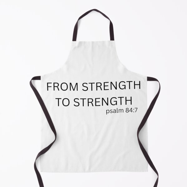Item preview, From Strength to Strength Christian Bible Verse Design designed and sold by FaithDaniel20.