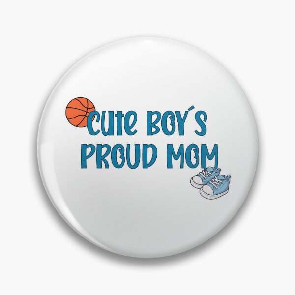 Item preview, Cute Boy´s Proud Mom  designed and sold by GiraffeandStuff.