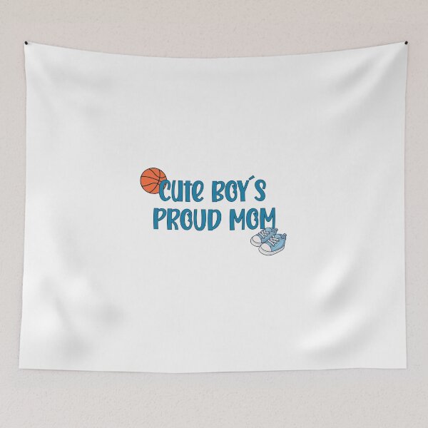 Item preview, Cute Boy´s Proud Mom  designed and sold by GiraffeandStuff.