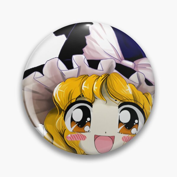 Item preview, marisa kirisame smiles at you touhou project blue witch designed and sold by Marshmalloww.